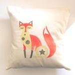 Funky Fox Pillow
